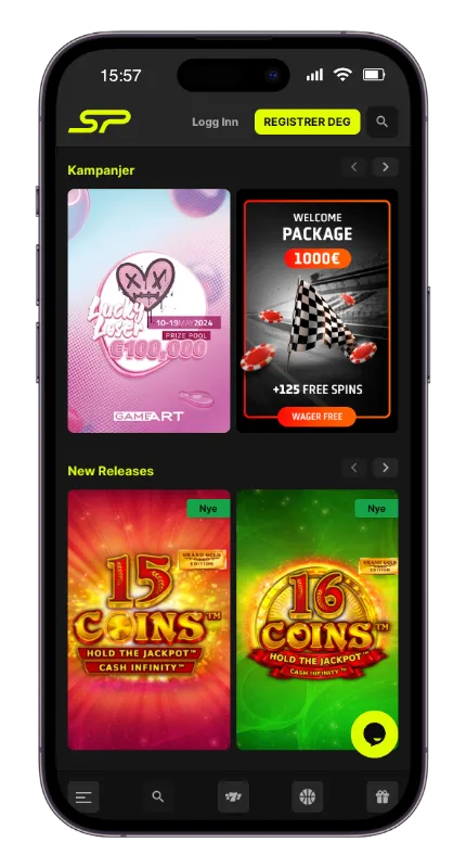 StakePrix casino på mobil