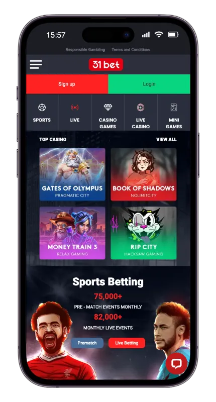 31bet mobilcasino